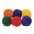 Monster Toy Monster Toy 1478727 Sportime 4 in. Yarn Ball - Set of 6; Assorted Color 1478727
